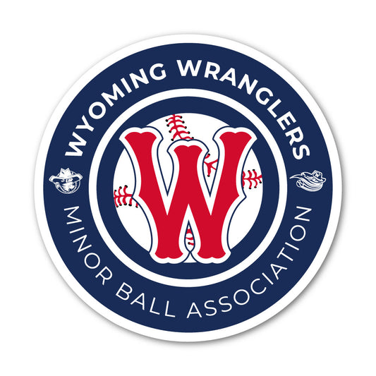 Wyoming Wranglers Vinyl Sticker