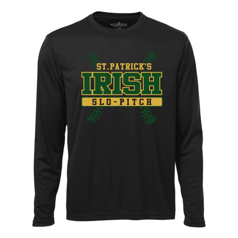 St Pats Slo-Pitch Adult Pro Team Long Sleeve T-Shirt