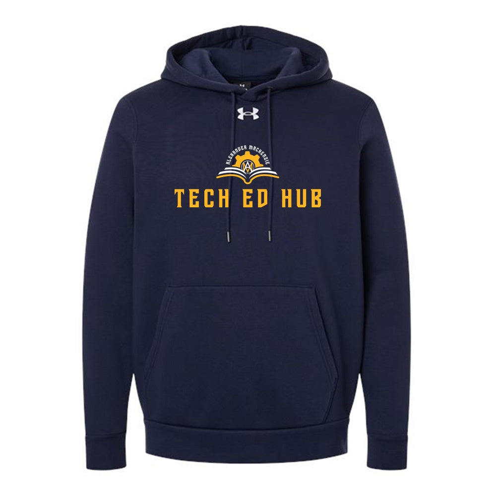 Technological Education Hub Adult Under Armour Team Icon Fleece Hooded Sweatshirt