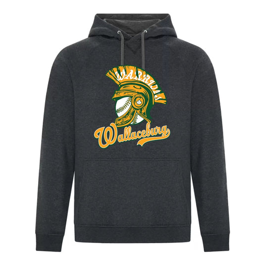 Wallaceburg Minor Baseball Adult ESActive Vintage Hooded Sweatshirt
