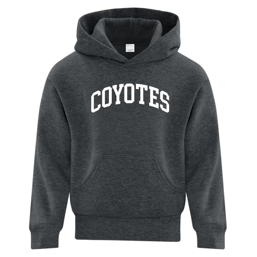 Point Edward Coyotes Youth Fleece Hooded Sweatshirt