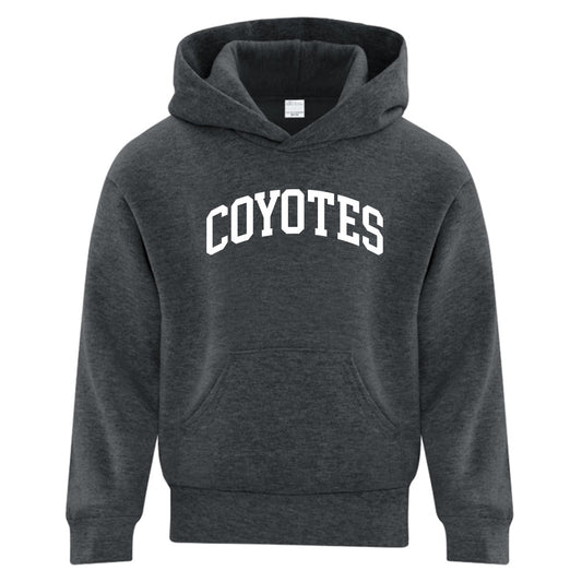 Point Edward Coyotes Youth Fleece Hooded Sweatshirt
