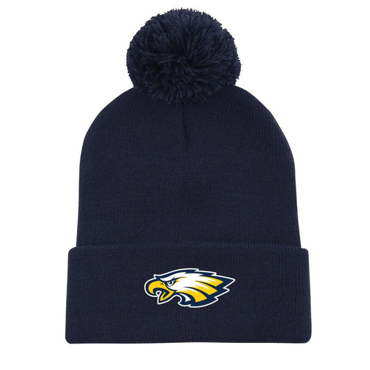 Dawn-Euphemia Pom Pom Cuff Toque