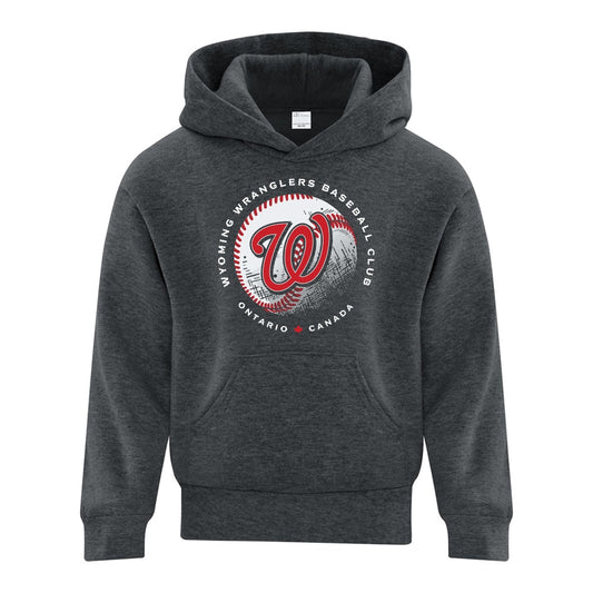 Wyoming Wranglers Youth Fleece Hooded Sweatshirt