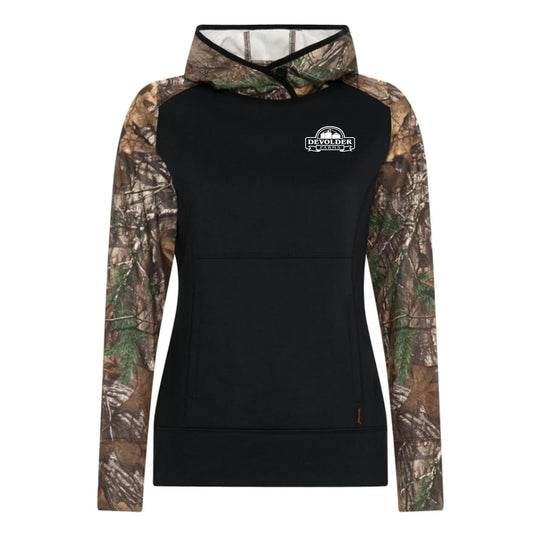 Devolder Farms Ladies' Realtree Tech Fleece Hooded Sweatshirt