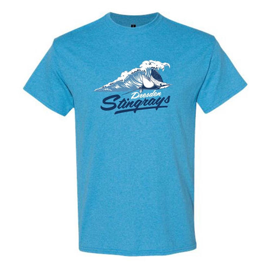 Dresden Stingrays Adult Heavy Cotton T-Shirt