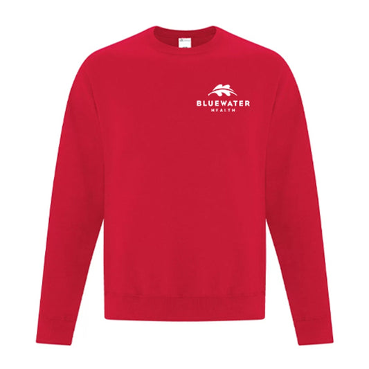 Bluewater Health Adult Everyday Fleece Crewneck Sweatshirt