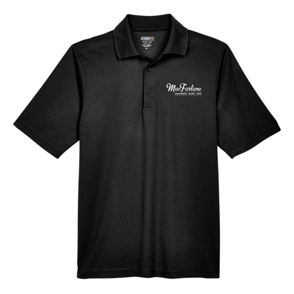 MacFarlane Chevrolet Adult Core365 Origin Performance Pique Polo