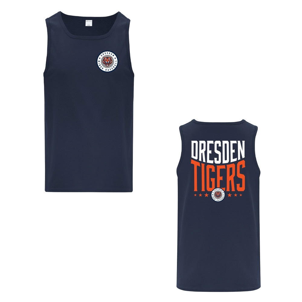 Dresden Minor Baseball Adult Cotton Tank Top