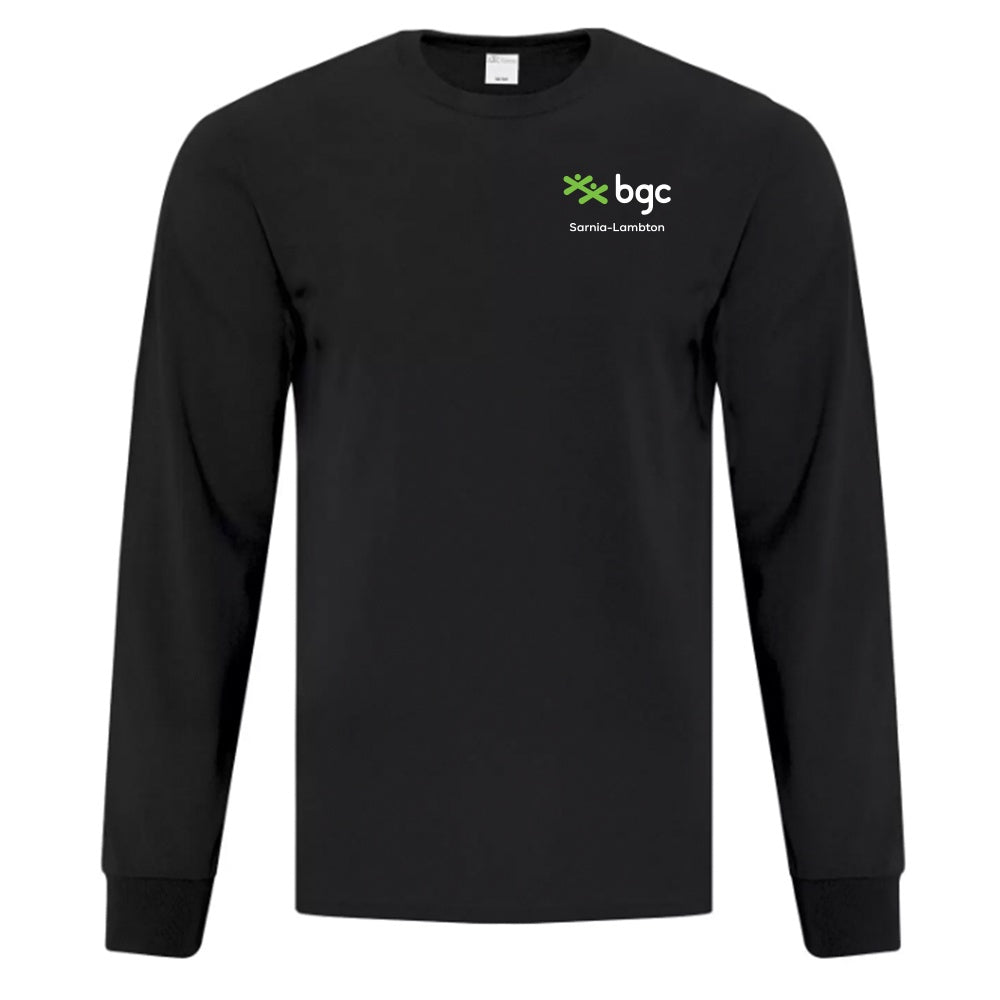 BGC Adult Everyday Cotton Long Sleeve T-Shirt