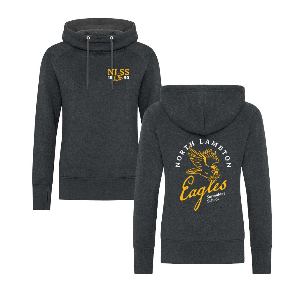 North Lambton Ladies' EsActive Vintage Hooded Sweatshirt