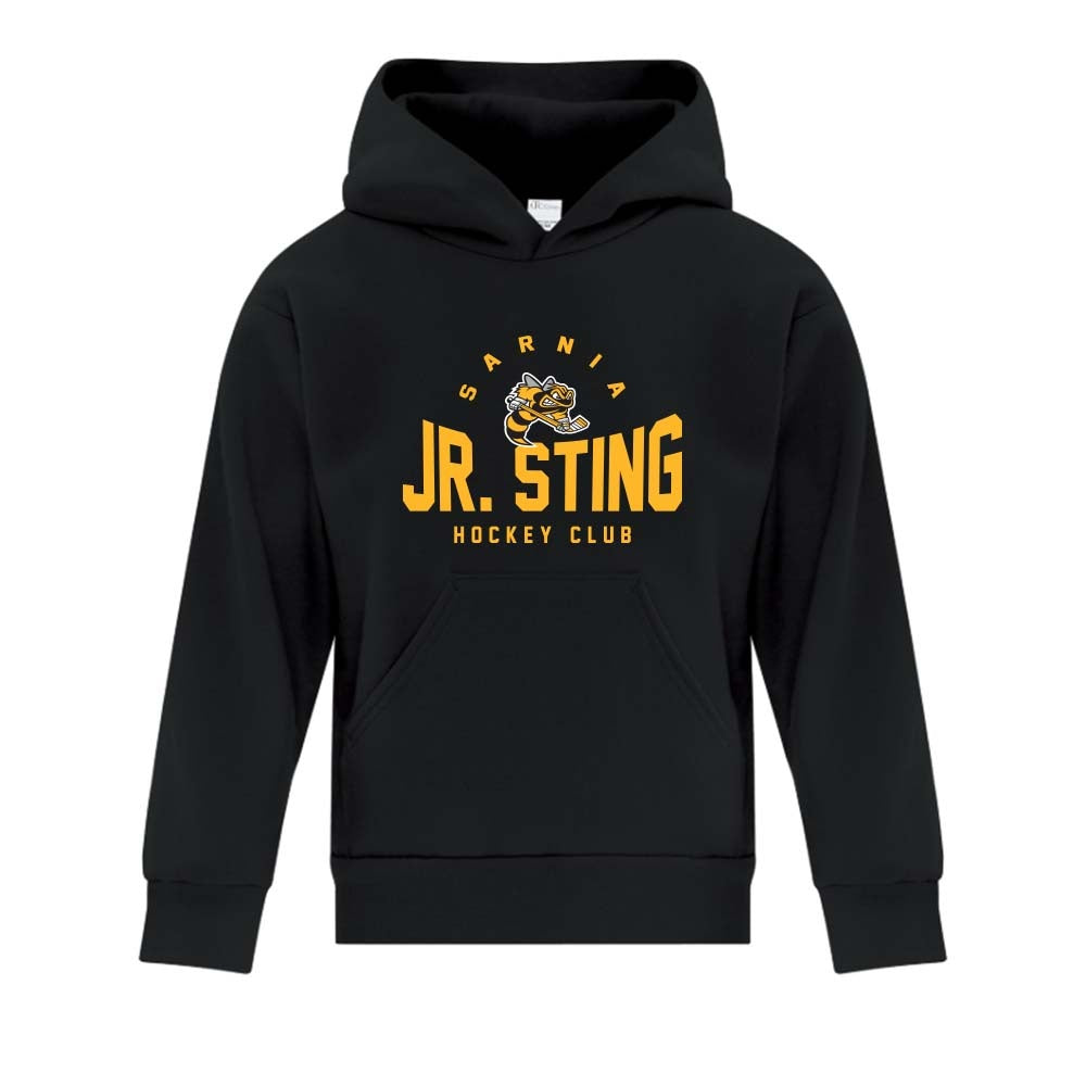 Sarnia Jr Sting Youth Fleece Hooded Sweatshirt