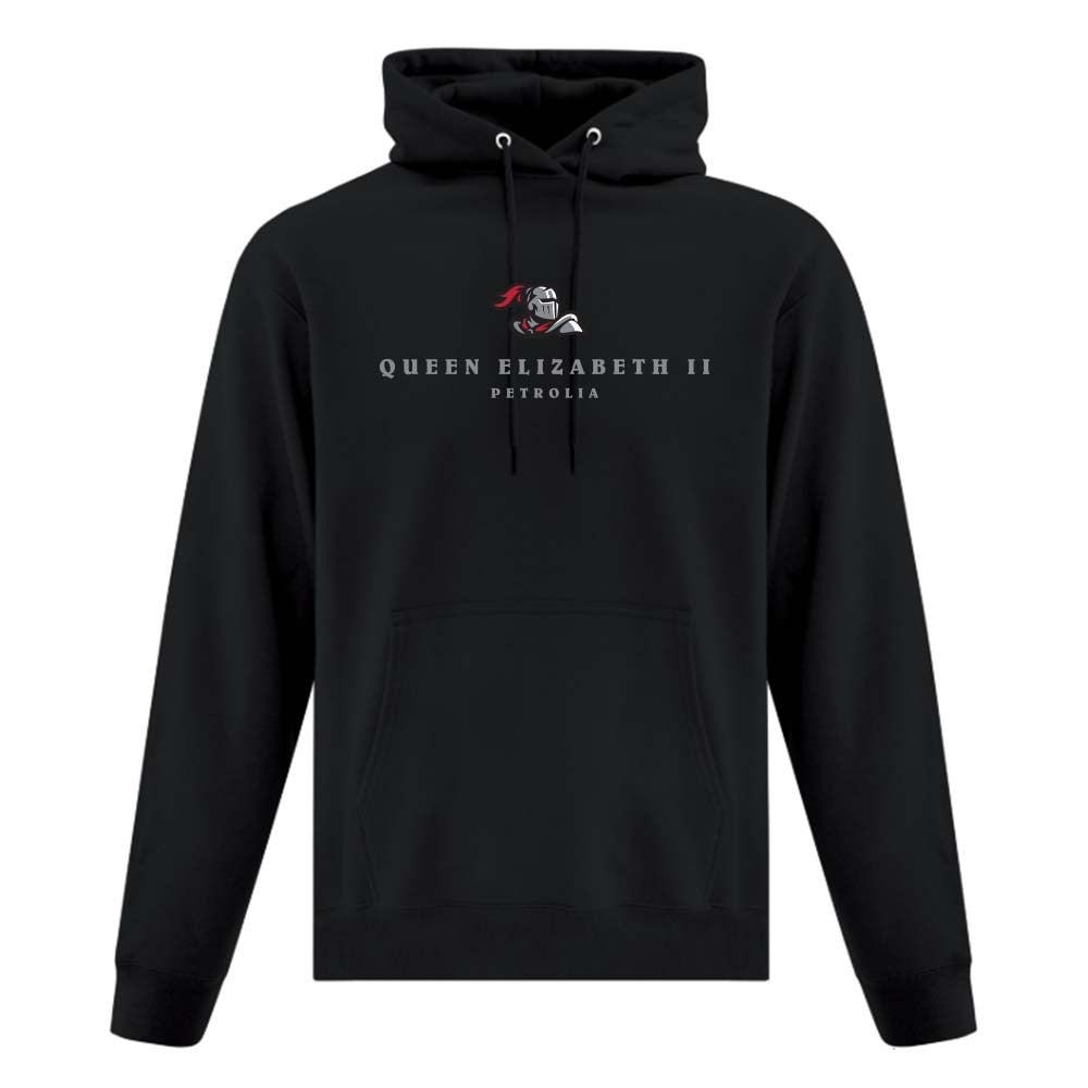 Queen Elizabeth II Petrolia Adult Fleece Hooded Sweatshirt