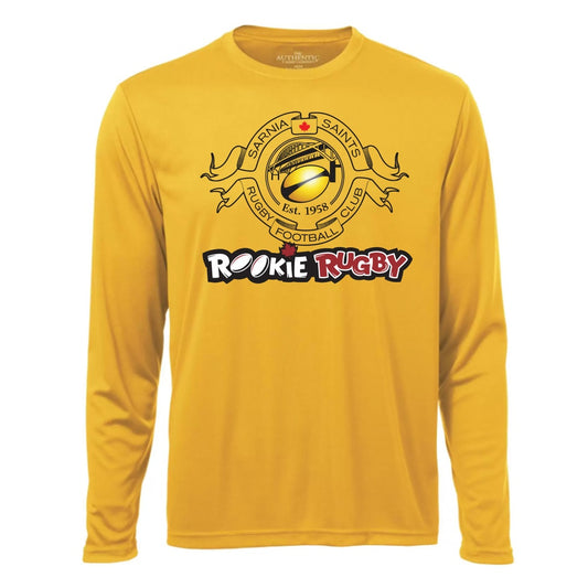 Sarnia Saints Rookie Rugby Adult Pro Team Long Sleeve Tee