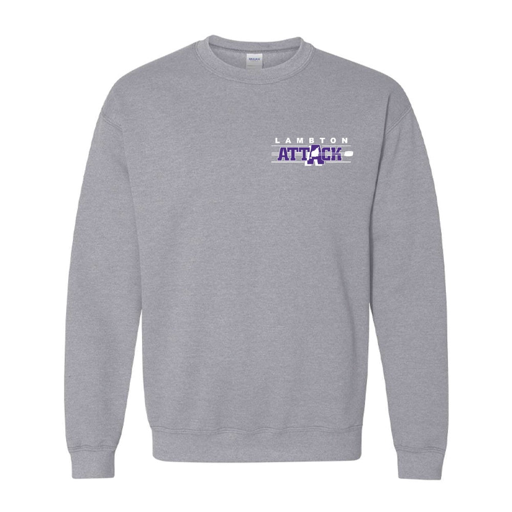 Lambton Attack Adult Heavy Blend Crewneck Sweatshirt