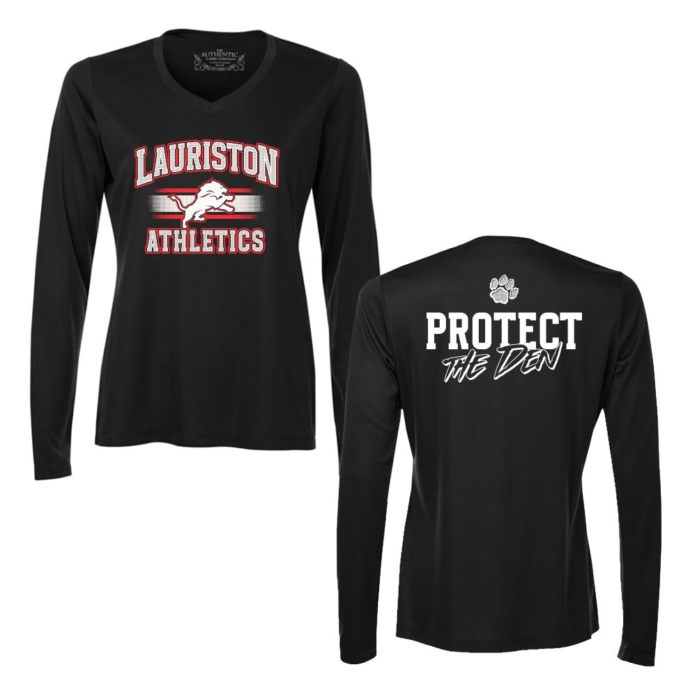 Victor Lauriston Ladies' Pro Team Long Sleeve V-Neck