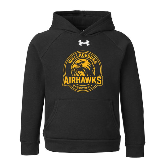 Wallaceburg Airhawks Youth Under Armour Rival Fleece Hooded Sweatshirt
