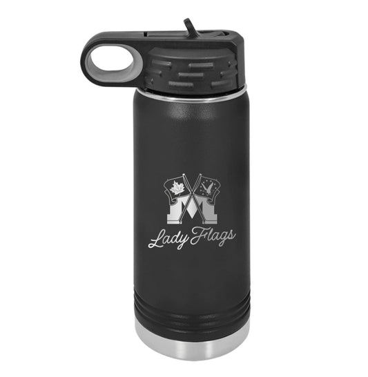 Mooretown Lady Flags 20oz Water Bottle