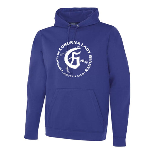 Corunna Lady Giants Adult Game Day Fleece Hooded Sweatshirt