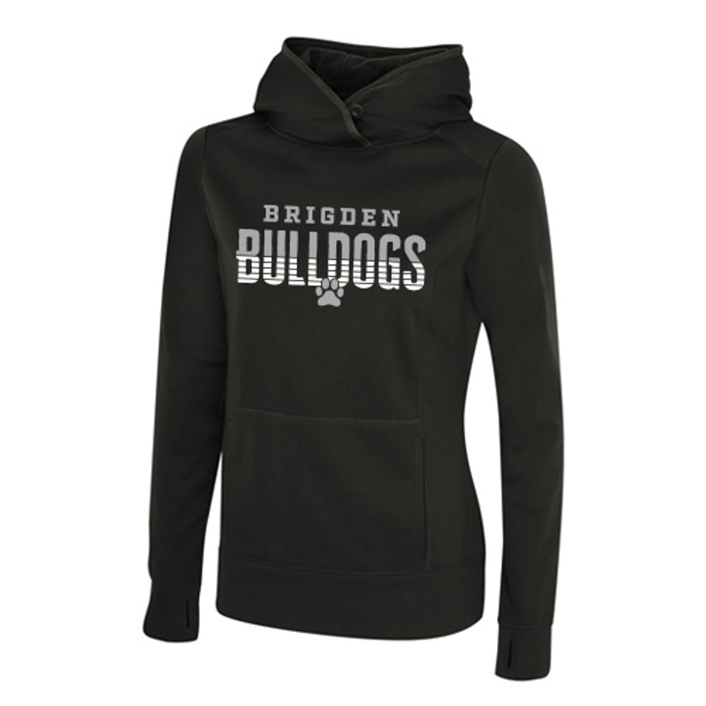 Brigden Ladies' Game Day Fleece Hooded Sweatshirt