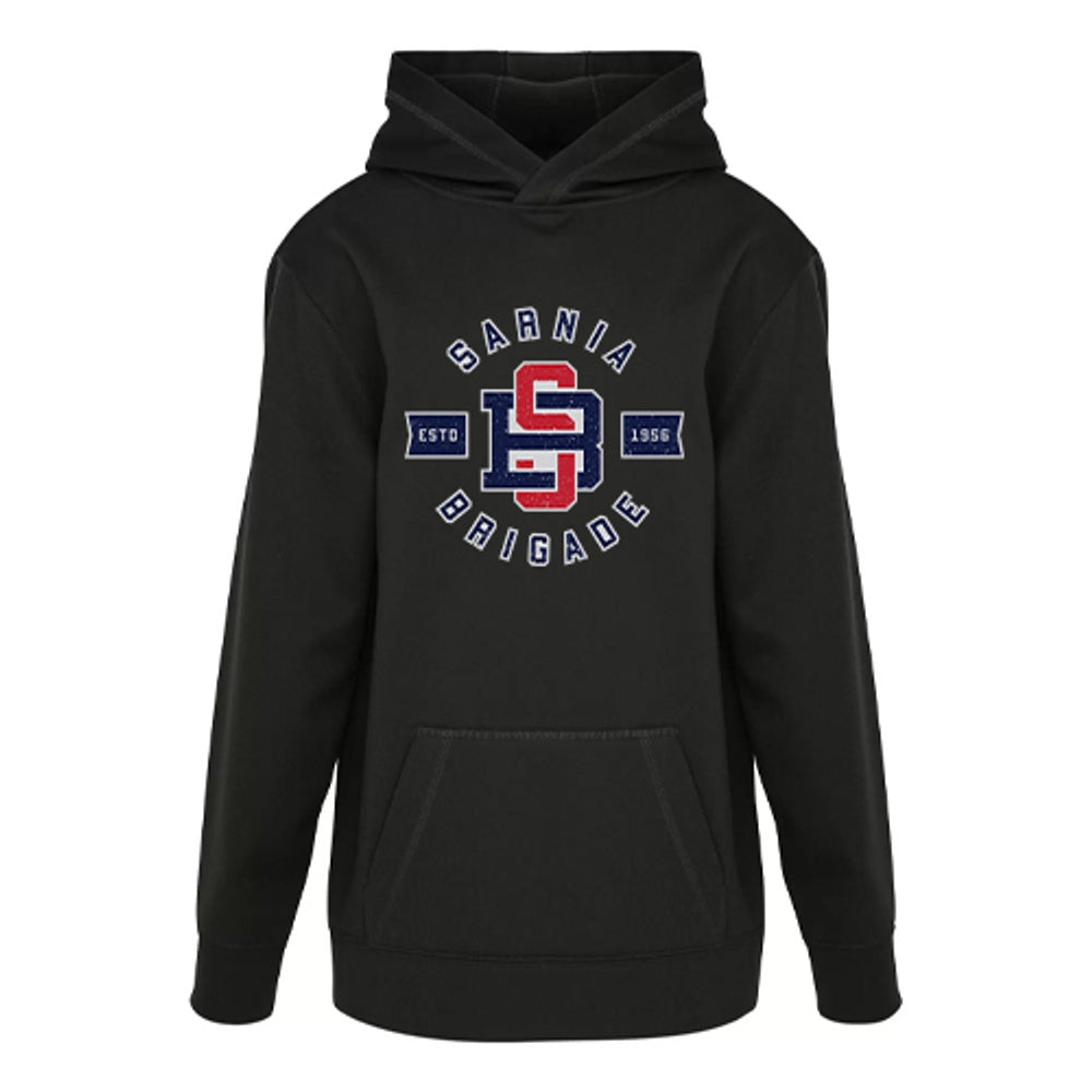 Sarnia Brigade Youth Game Day Fleece Hooded Sweatshirt