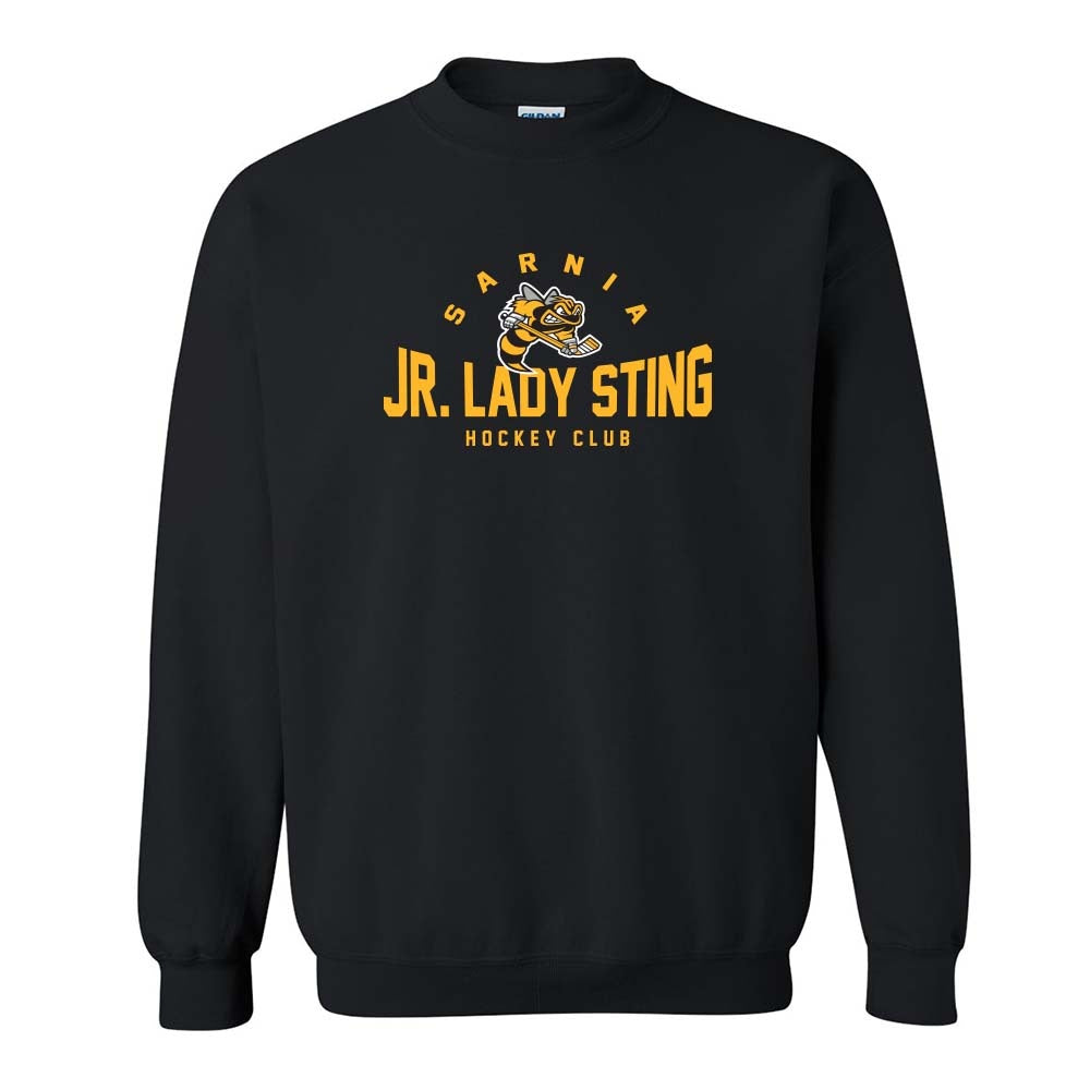 Jr Lady Sting Adult Heavy Blend Crewneck Sweatshirt