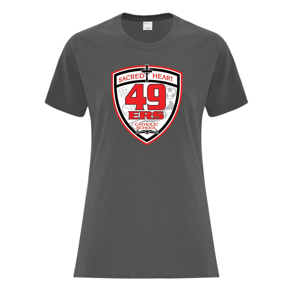 Sacred Heart Ladies' Everyday Cotton T-Shirt
