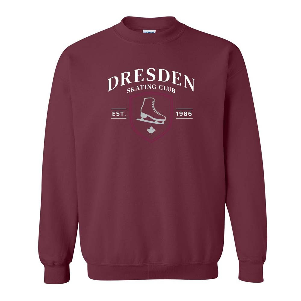 Dresden Skating Club Adult Heavy Blend Crewneck Sweatshirt