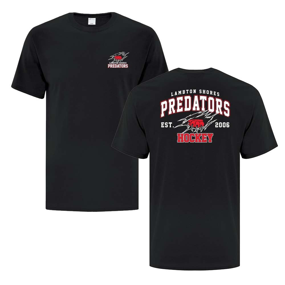 Lambton Shores Predators Youth Cotton T-Shirt