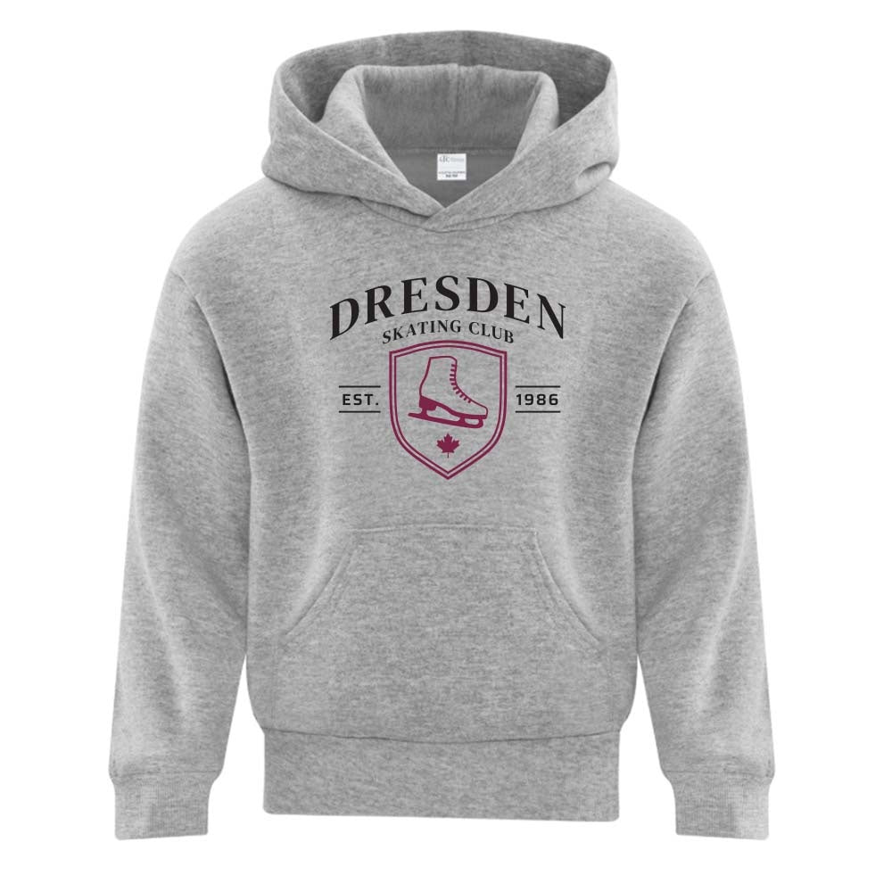 Dresden Skating Club Youth Fleece Hooded Sweatshirt