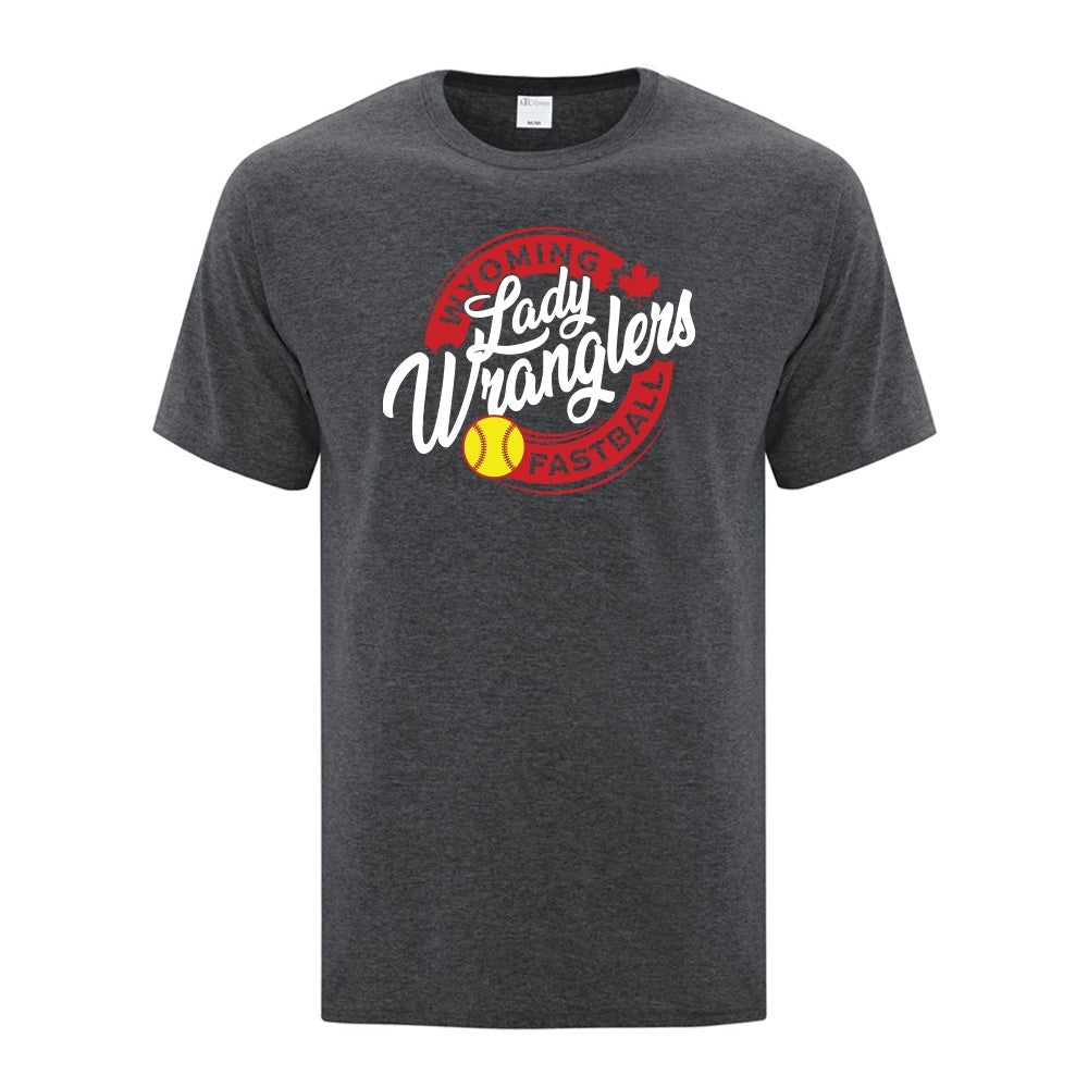 Wyoming Lady Wranglers Youth Cotton T-Shirt