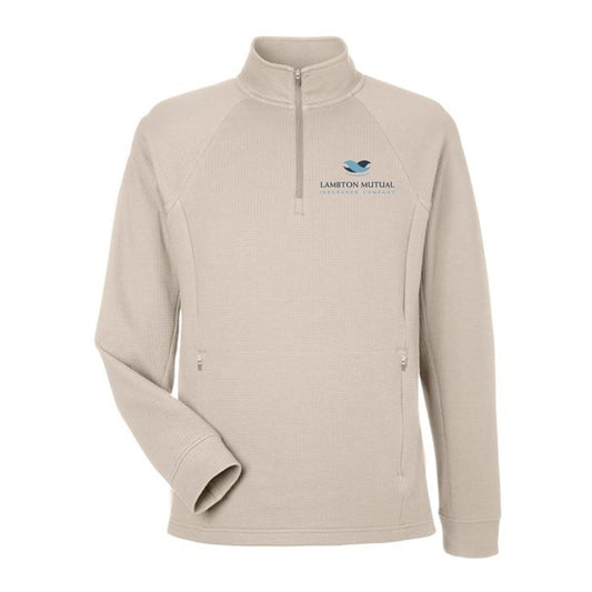 Lambton Mutual Insurance Adult Rhythm Waffle 1/4 Zip Pullover