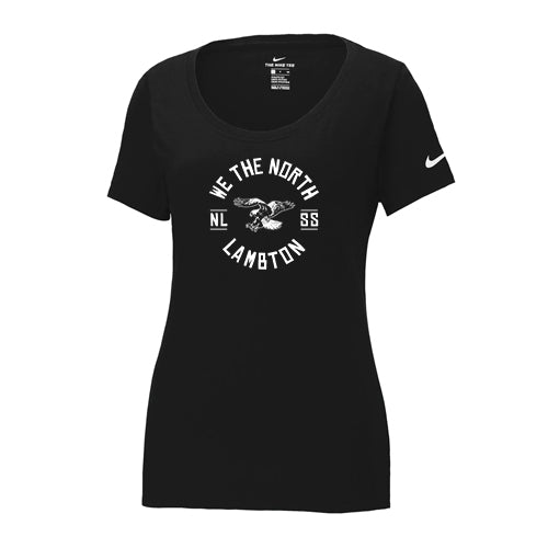 North Lambton Ladies' Nike Dri-FIT Cotton/Poly Scoop Neck Tee