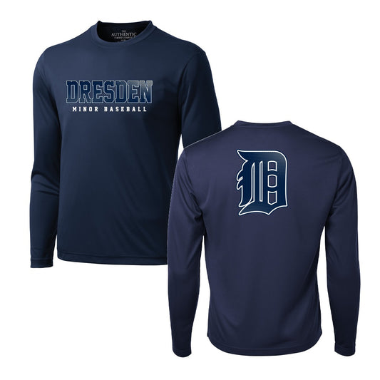Dresden Minor Baseball Adult Pro Team Long Sleeve