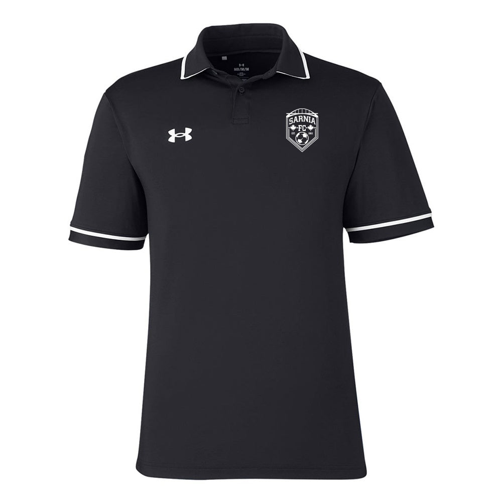 Sarnia FC Adult Under Armour Tipped Teams Performance Polo