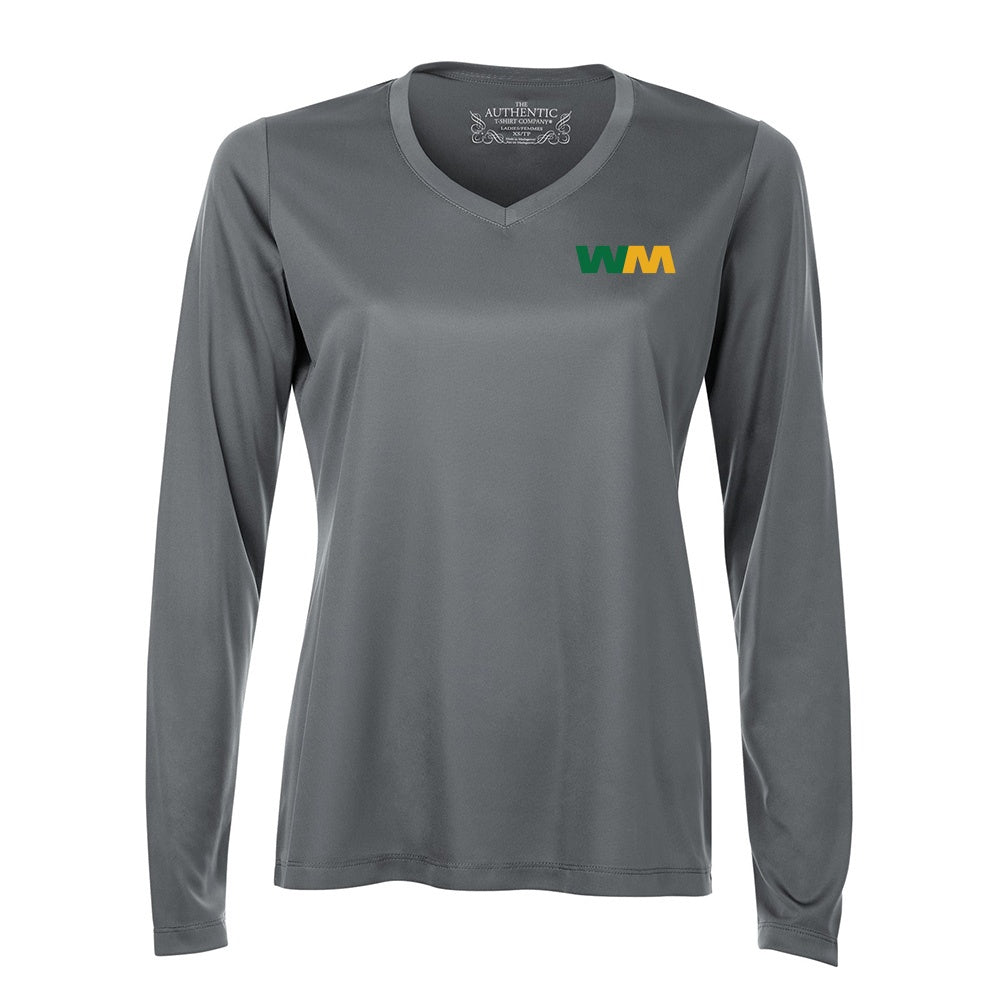 WM Canada Ladies' Pro Team Long Sleeve V-Neck