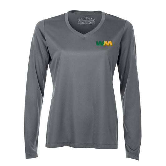 WM Canada Ladies' Pro Team Long Sleeve V-Neck