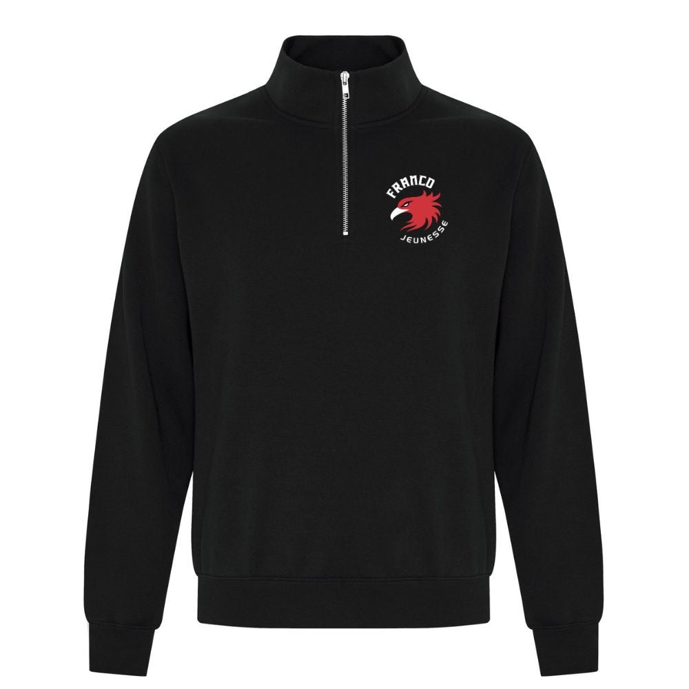 Franco-Jeunesse Adult Fleece 1/4 Zip Sweatshirt