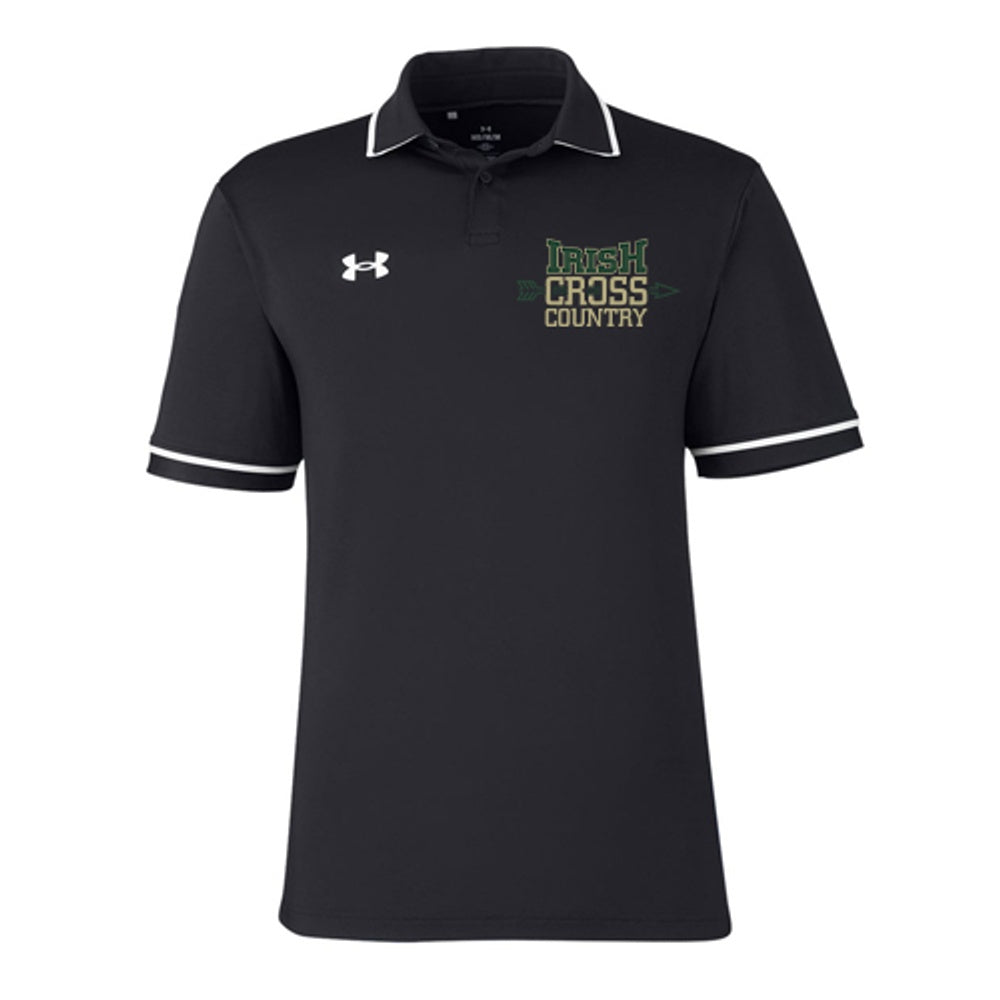 St. Pats XC Adult Under Armour Tipped Teams Performance Polo