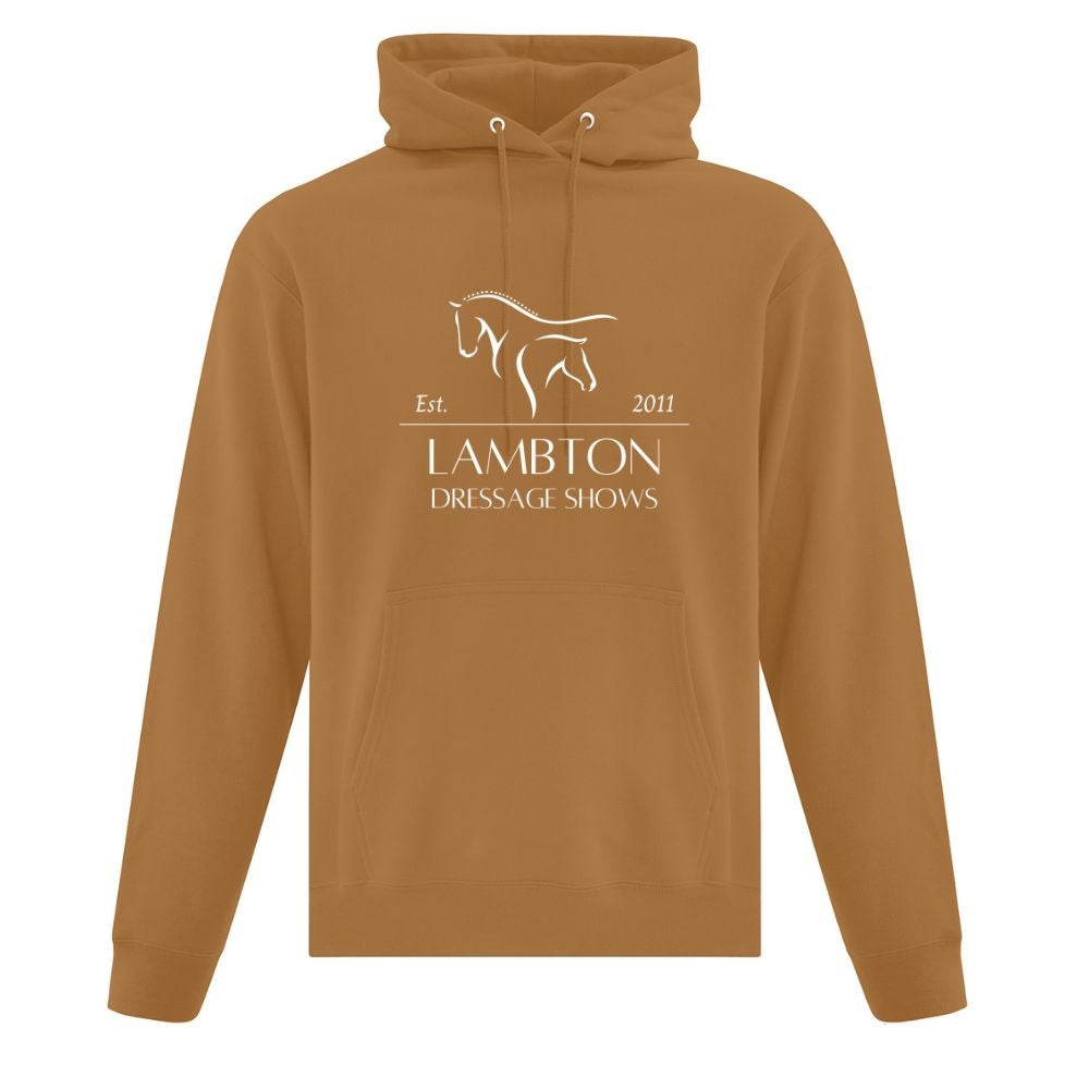 Lambton Dressage Shows Adult Fleece Hooded Sweatshirt