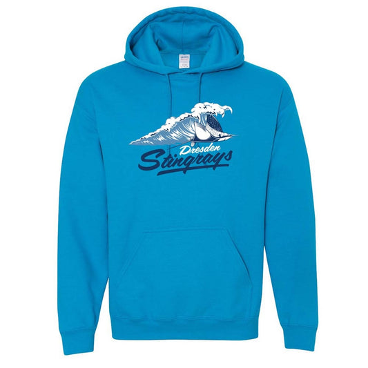 Dresden Stingrays Adult Heavy Blend Hooded Sweatshirt