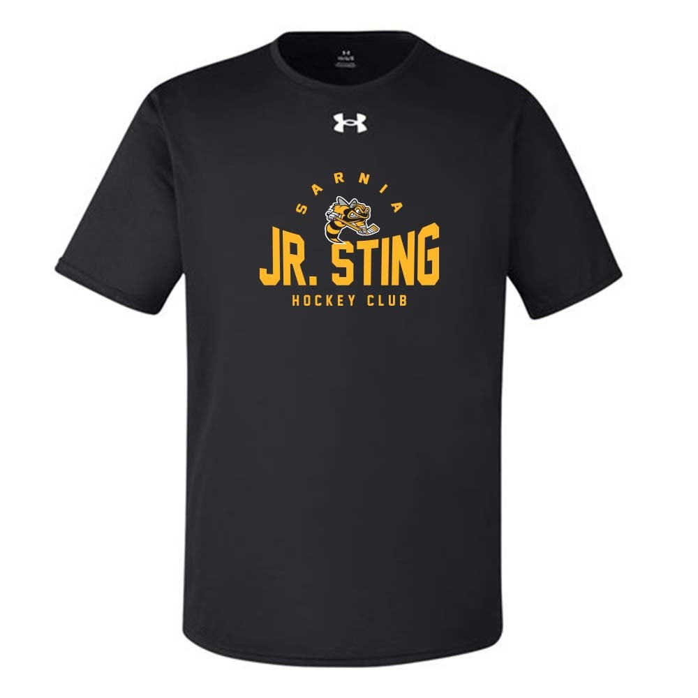 Sarnia Jr Sting Youth Under Armour Tech Team T-Shirt