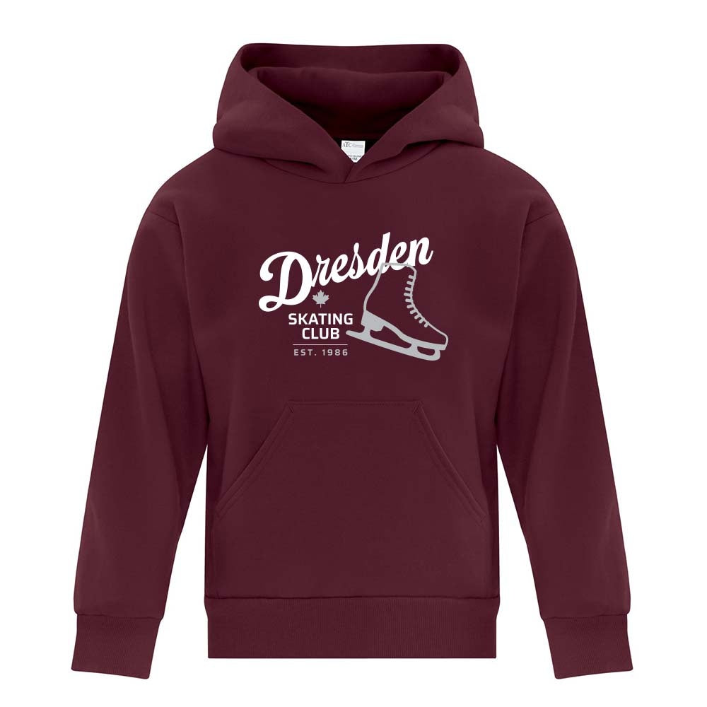 Dresden Skating Club Youth Fleece Hooded Sweatshirt