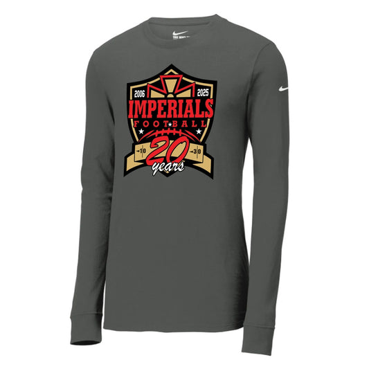 Sarnia Imperials Adult Nike Dri-FIT Cotton/Poly Long Sleeve Tee