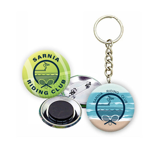Sarnia Riding Club Button, Magnet, Keychain