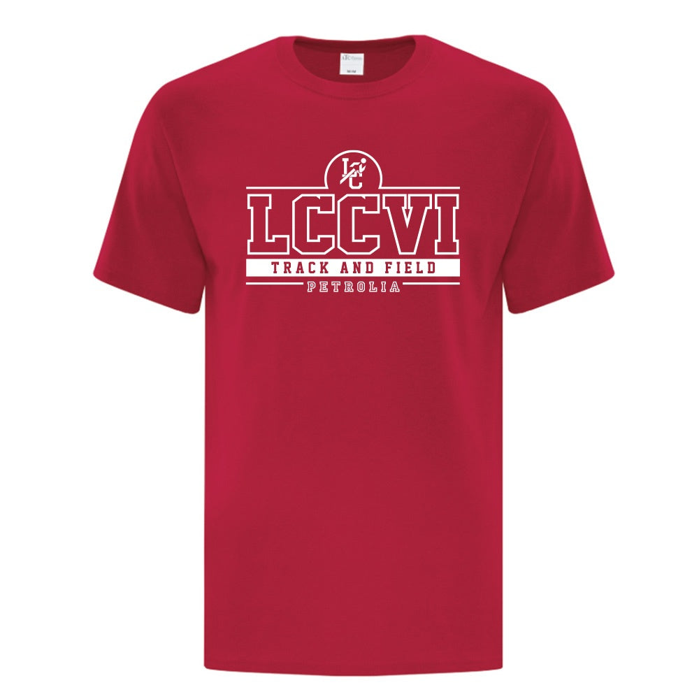 LCCVI Track & Field Adult Cotton T-Shirt