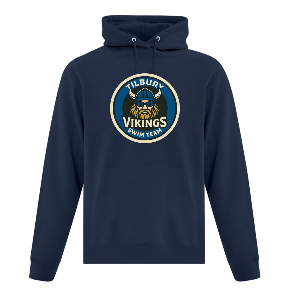 Tilbury Vikings Adult Fleece Hooded Sweatshirt
