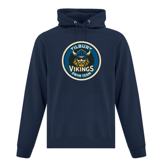 Tilbury Vikings Adult Fleece Hooded Sweatshirt