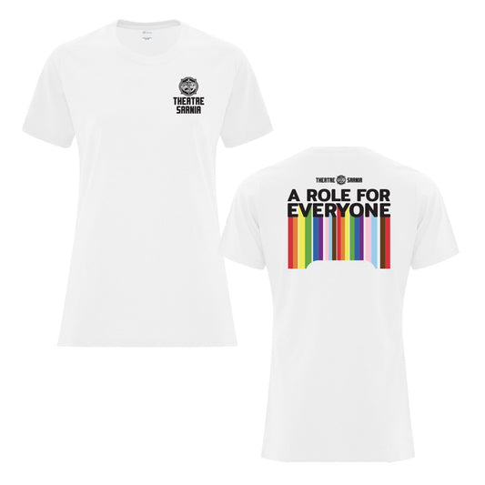 Theatre Sarnia Pride Ladies' Cotton T-Shirt