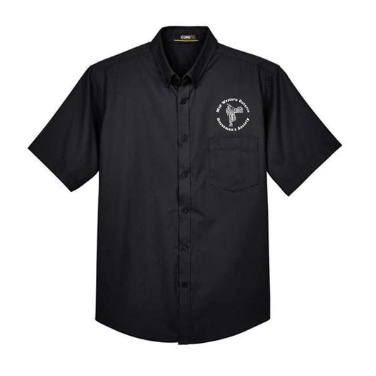MWHS Adult Short Sleeve Twill Dress Shirt